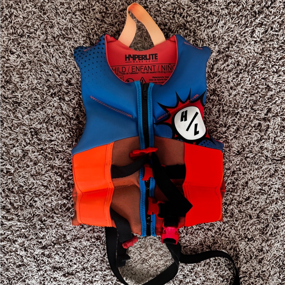 Hyper lite life jacket infant/toddler